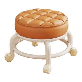 Runder hocker mit rollen, drehbarer bodenwischhocker, lernhocker zum gehen mit baby, pedikürehocker mit baby, artefakt
