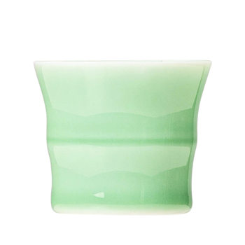 Handmade Celadon Bamboo Joint Master Cup, High-End Personal Use Tea Cup for Men and Women, Single Cup for Smelling and Tasting Tea, Tea Set