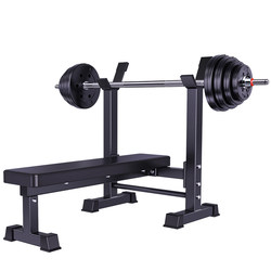 Bench press barbell rack home combination set adjustable dumbbell bench multi-functional weight bench squat rack fitness equipment