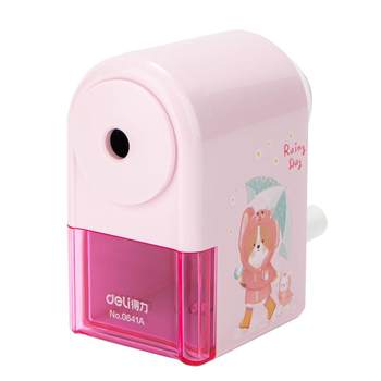 Deli pencil sharpener 0641a automatic hand crank