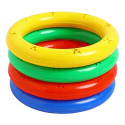 Kindergarten Gymnastics Ring, Morning Exercise Equipment, Gymnastics Circle, Plastic Dance Bracelet, Children's Hand Bell