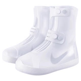 Waterproof and non-slip men and women high tube thickened wear-resistant rain boot cover