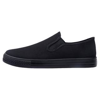 Men's soft sole breathable slip-on cloth shoes