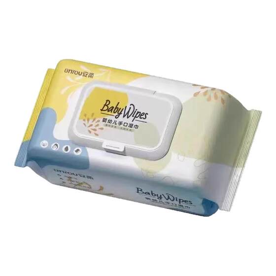 Anrou baby wipes are additive-free and safe for wiping hands and mouth. Portable household baby wipes are not easy to wipe away lint.