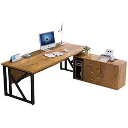 Desk simple modern boss single table and chair combination commercial president manager desk office furniture executive desk