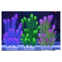 Fish tank decorations landscaping packages simulated aquatic plants aquarium scenery plastic flowers aquatic plants