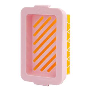 High elastic mesh soap box bubble box multi-functional laundry hand rubbing household anti-slip drain soap storage box