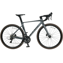 Phoenix carbon fiber road bicycle top barrel shaft 22-speed oil disc ultra-light male student racing bicycle