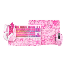 Razer Sanrio Hello Kitty family mouse pad keyboard headset computer gaming set