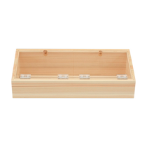 Japanese traditional solid wood custom Japanese food shop sushi sashimi cooking plate special cypress wood fish box supermarket counter plate