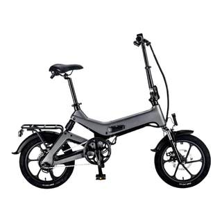 外贸货源电瓶车折叠电动自行车16寸代步车助力电单车网红电动车