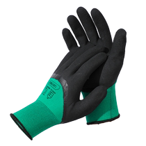 Deli gardening gloves are puncture-resistant waterproof rose special labor protection for farm work non-slip wear-resistant breathable flower planting and weeding