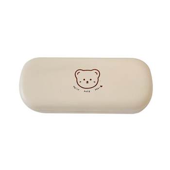 Cute cartoon glasses case portable and anti-compression lightweight