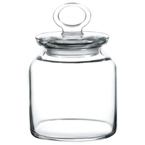 Pasha Paqi imported sealed glass jar storage bottle household wine bottle dry goods grain sealed jar blackboard sticker