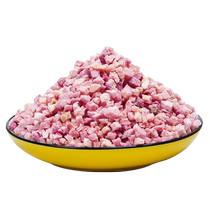 Freeze-dried diced peach soaked in milk tea baked and garnished freeze-dried fruit dried white and yellow peach diced peach crispy and diced