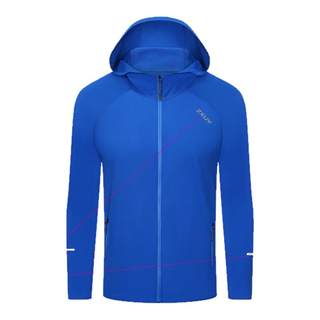 Zxuv8503 men's and women's jackets thin running sports jacket hooded sports cardigan windproof reflective training clothes