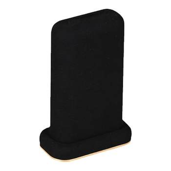 High-end black microfiber window display props