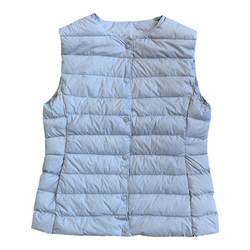 Outstanding quality! Easily wearable and easy to wear. Thousands of ways to wear it. 90 white duck down vest and vest.