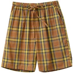 Wubu home shorts, women's pure cotton two-layer gauze pajama pants home shorts, three-quarter pants, summer style