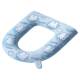 Waterproof toilet seat, four-season universal ferrule, foam silicone mat, summer non-disposable handle, no dirty hands