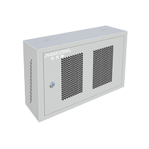 War totem wall-mounted weak current box network switch equipment box cabinet wall vertical cabinet 2u4u6u small mini gray and white mesh door home router monitoring distribution box control placement rack
