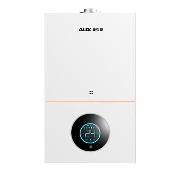 Gas heating and hot water dual-purpose floor heating heater