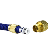 Telescopic water pipe car wash hose household high-pressure magic retractable watering flower flushing 4-point pipe anti-freeze and explosion-proof