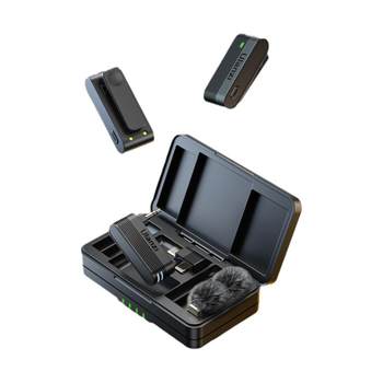 Ulanzi a100 wireless lavalier microphone mobile phone live radio sports camera recording noise reduction