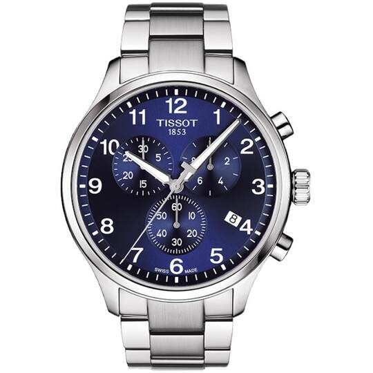 Tissot Tissot Speedy Series Classic Sports Blue Quartz Steel Band Watch Men's Watch