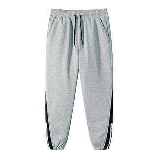 Down pants men's winter fleece thickened sports trousers