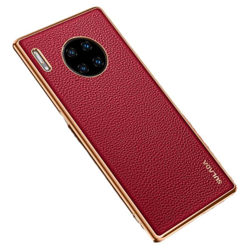 Huawei mate30pro mobile phone case genuine leather high-end feel
