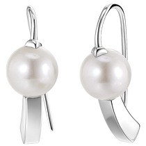 White Lan also Everest Ear Hook Women 925 silver 2023 New exploits with small crowdsourced light extravagant fashion design ED4046