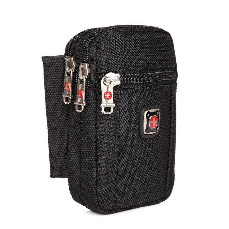 Swiss Army Knife Oxford Cloth Wearing Belt Mobile Phone Bag