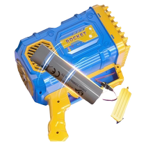2349C 69-hole bubble machine childrens handheld fireworks machine gun Gatling gun fully automatic internet celebrity toy blowing bubbles