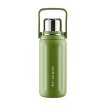 Cuidahuang thermos cup large capacity 316 stainless steel water cup student children travel outdoor sports thermos kettle