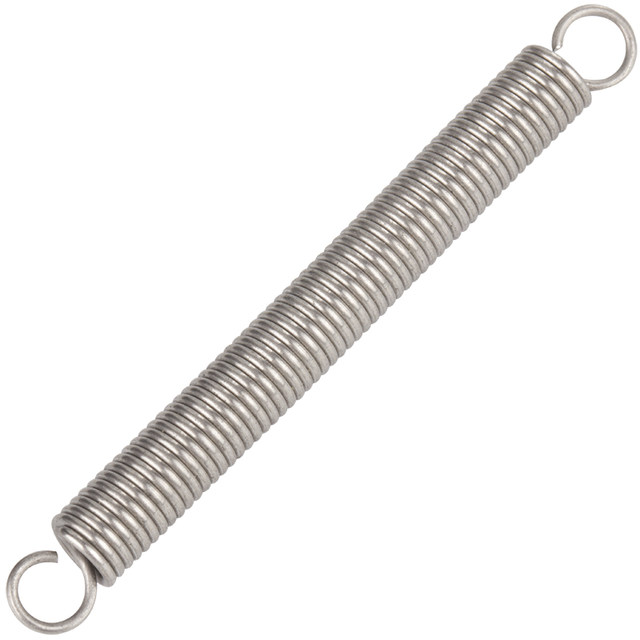 304 stainless steel stretch spring 300mm with ring tensile spring