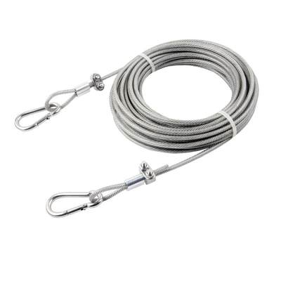 Outdoor bold non-slip stainless steel clothesline