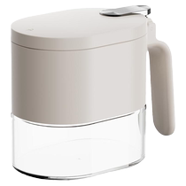 Modern housewife seasoning box home kitchen high-end seasoning bottle MSG salt shaker combination set storage box seasoning jar