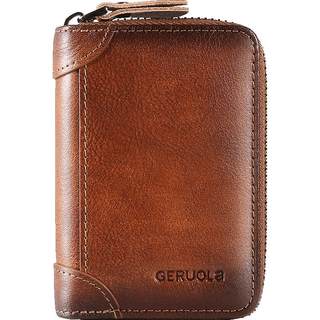 Sac à cartes en cuir véritable haut de gamme pour hommes, grande capacité, fente multi-cartes, en cuir de vache