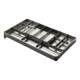 Kenggao kitchen cabinet tool pull basket single-layer drawer door type compatible aluminum alloy damping storage rack