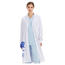 White coat female work clothes long and short sleeve male nurse doctor physician uniform medical student laboratory lab coat white coat