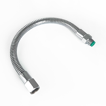 Inner and outer silk teeth universal metal hose nozzle