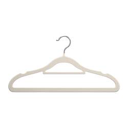 Flocked Clothes Hangers for Home Use, Non-Marking, Anti-Slip, Space-Saving, Professional Organizer's Choice