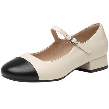 Dadong fashion mary jane shoes one-buckle low heels