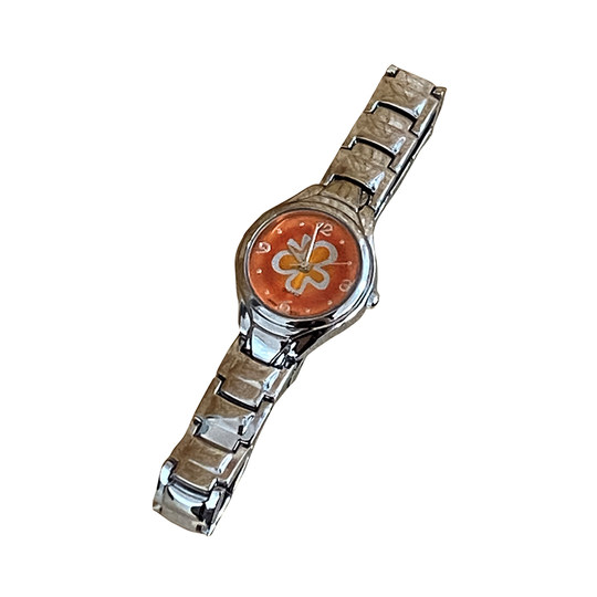 全新原创Awasteoftime浪费时间中古石英手表小众时尚复古休闲金属