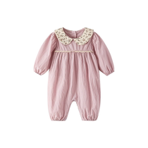 Fanhunting baby clothes autumn clothes newborn baby girl onesies full moon and hundred days princess outing clothes spring and autumn clothes