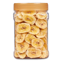 Fuxian Dried Banana Chips Canned 250 Dried Plantain Chips Bulk Non-Philippine Dried Fruit Snacks Wholesale Price