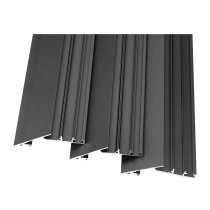 Suspended ceiling closing black edge strip positive corner metal strip putty trimming strip edge strip decorative strip edge wrapping