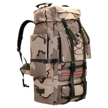 ກະເປົ໋າກະເປົ໋າເປ້ຂອງຜູ້ຊາຍ ແລະຜູ້ຍິງກາງແຈ້ງ ຄວາມຈຸໃຫຍ່ພິເສດ 130l