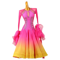 Modern dance dress new ballroom dance competition dress high-end dress ballroom dance swing performance ballroom dance waltz
